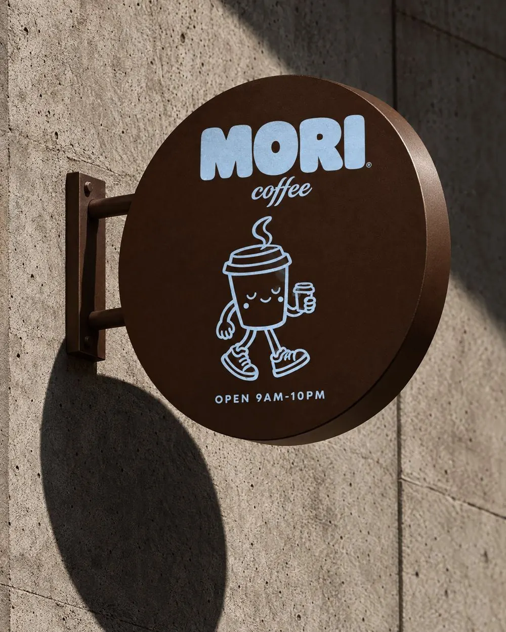 Café brand Signage