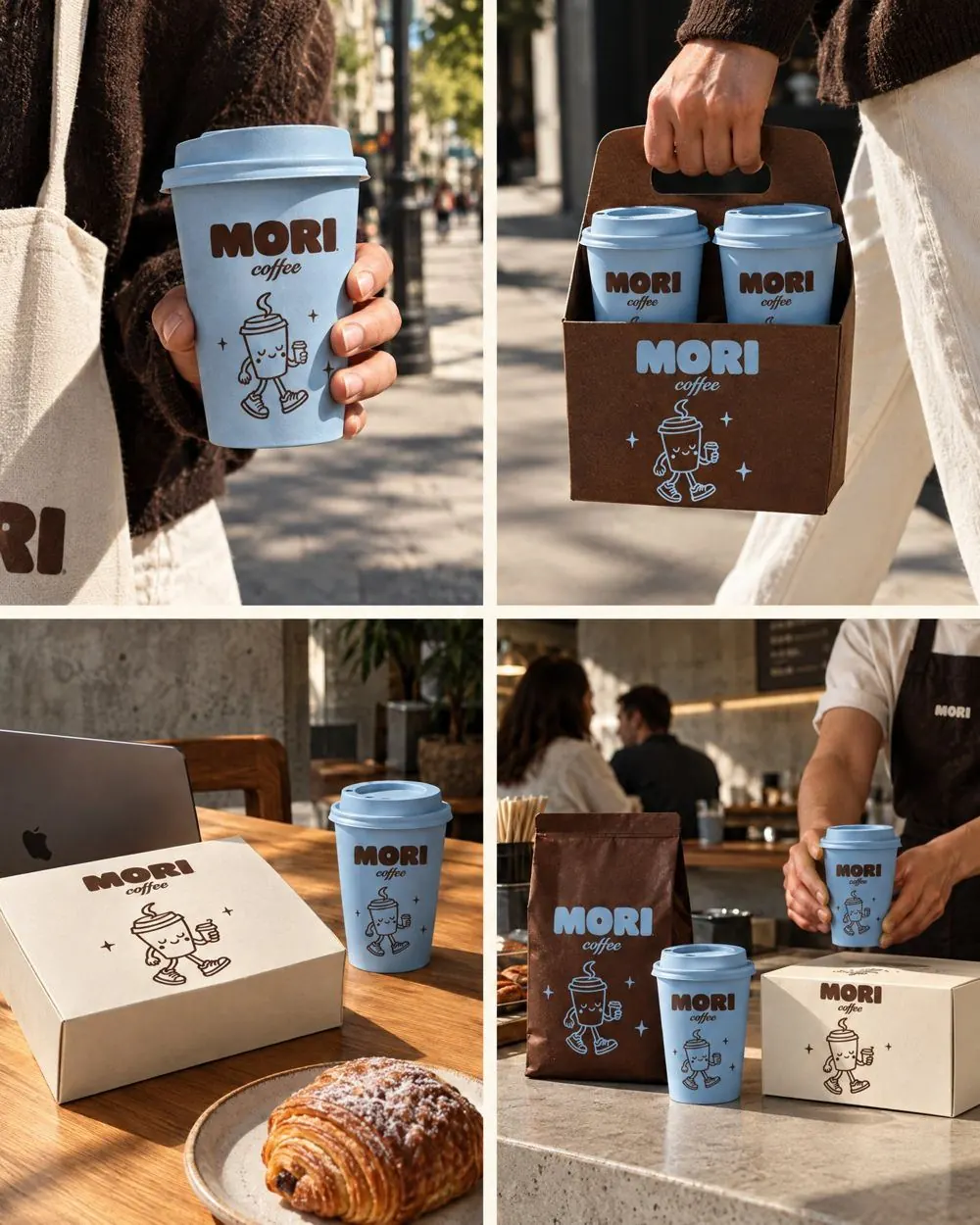 Café brand In the wild