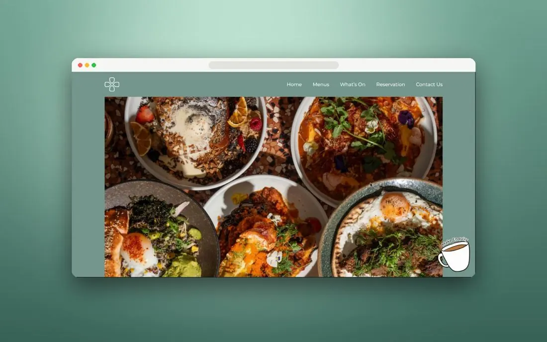 Café group website