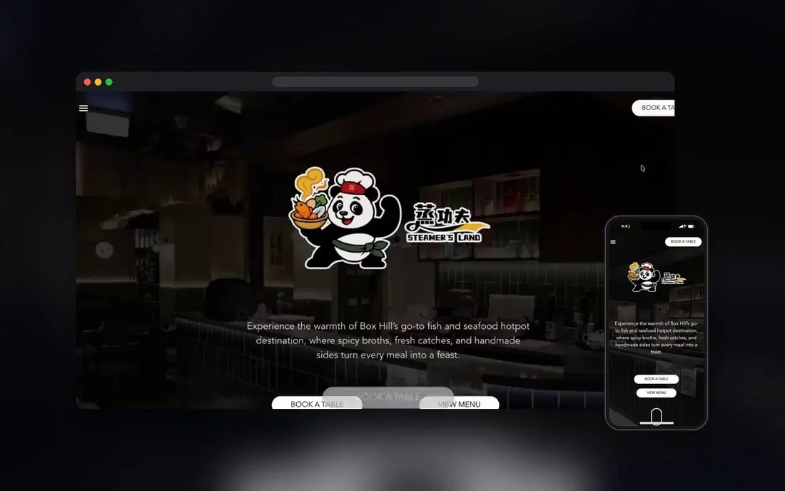 Hotpot restaurant website