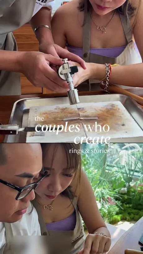 Ring-making workshop ad creative