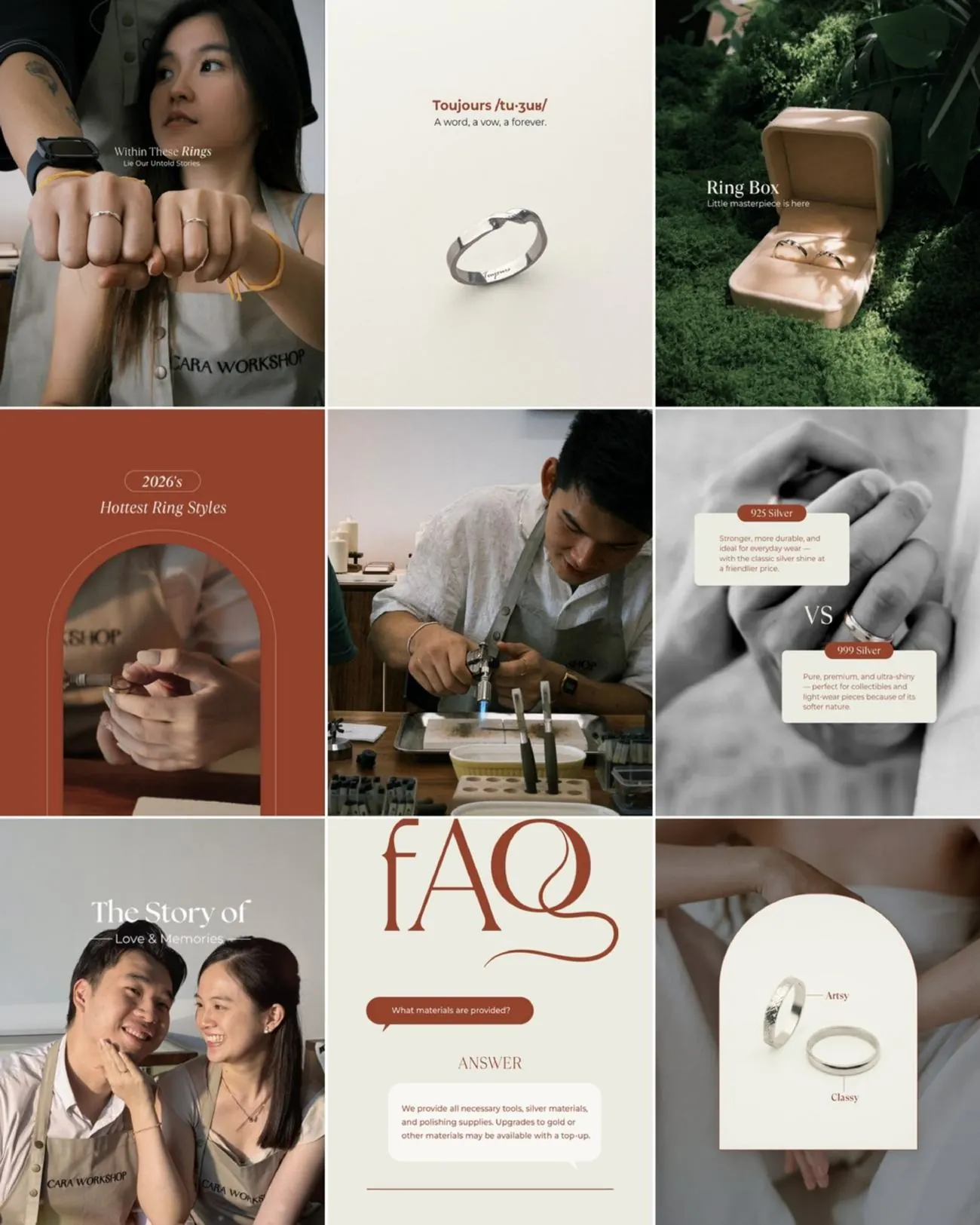 Ring workshop Instagram feed